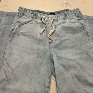 GAP Denim High Rise Wide-Leg Pants